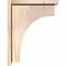 Ekena Millwork Huntington Smooth Corbel w/Backplate, Douglas Fir, 5 1/2"W x 14"D x 18"H COR06X14X18HUN01SDF - alternate 4